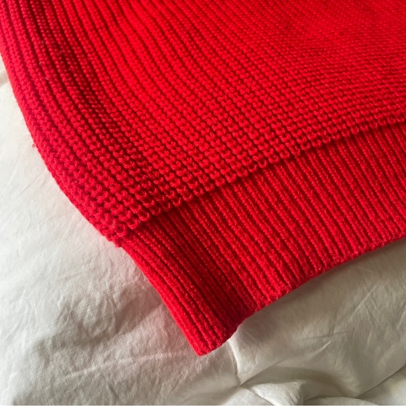 Curry Knits Red Sweater Vest - Picture 5 of 7